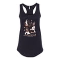 thumbnail image 2 of If It's Not an English Springer Spaniel It's Just a Dog Gift | Womens Dog Lover Jersey Racerback Tank Top, Black, Small, 2 of 3
