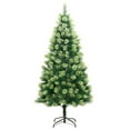 thumbnail image 6 of vidaXL Artificial Hinged Christmas Tree 300 LEDs & Ball Set 70.9", 6 of 7