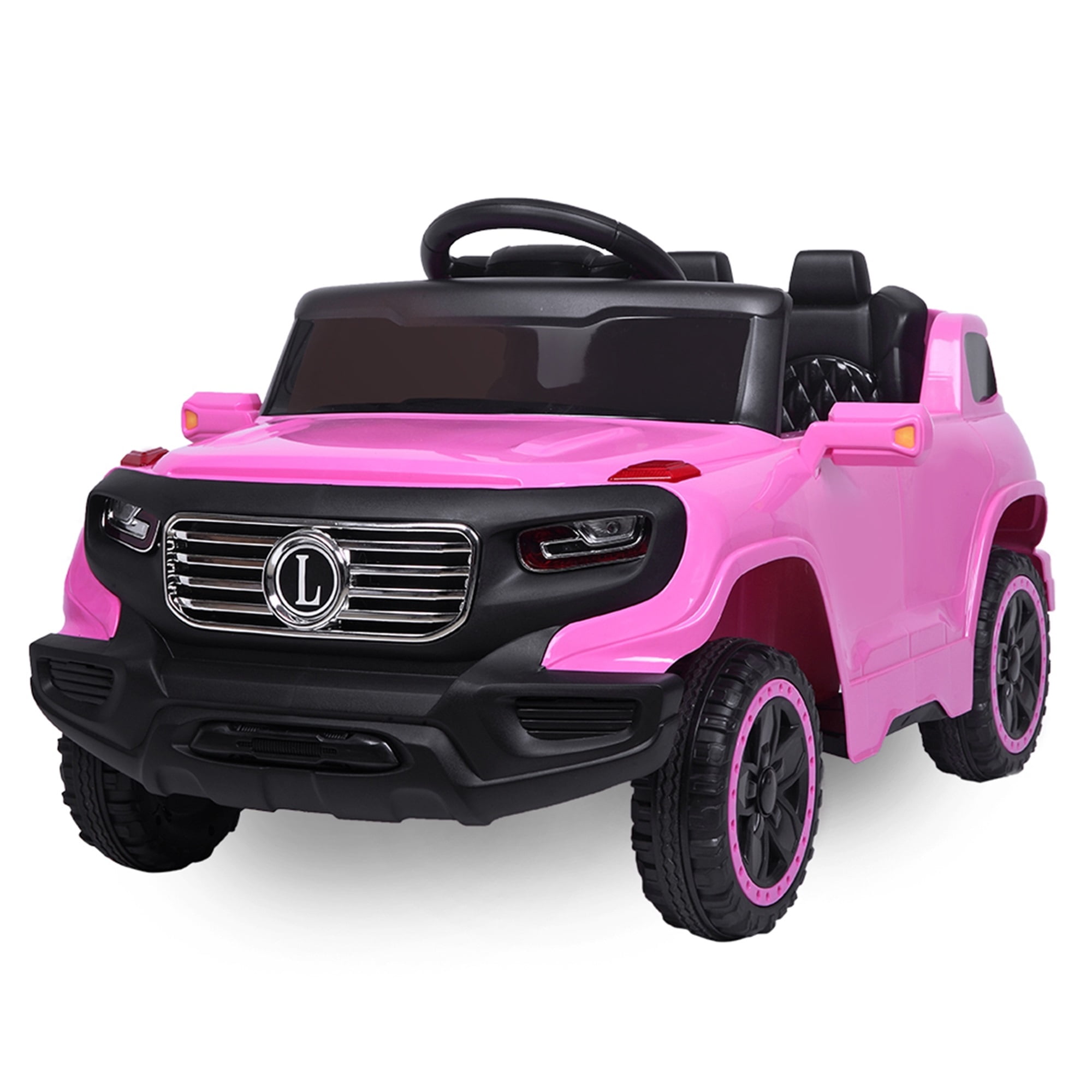 CIPACHO 6V Powered Ride Ons for Kids Car Electric Stroller Single Music Version with Remote Control, Pink CIPACHO 6V Powered Ride Ons for Kids Car Electric Stroller Single Music Version with Remote Control, Pink