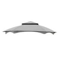 thumbnail image 2 of Garden Winds Replacement Canopy Top Cover for the Newport Gazebo - Slate Gray, 2 of 9