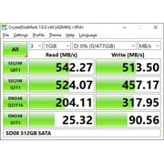 Timetec 512GB SATA III 2.5-Inch SSD, 3D NAND, Up to 550MB/s Read Speed, SLC Cache, Internal Solid State Drive for Laptop and Desktop Computers