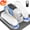 Gray, variant on Funslim Under Desk Elliptical Exercise Machine,Leg Exerciser While Sitting, Quiet Portable Electric Seated Pedal Exerciser,Fully Assembled with Remote Control & 12 Adjustable Speeds
