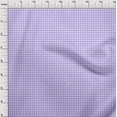 thumbnail image 4 of oneOone Rayon Medium Purple Fabric Check Sewing Material Print Fabric By The Yard 56 Inch Wide, 4 of 4