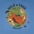 thumbnail image 2 of The Lion King T-Shirt Men's Pumbaa Wild & Free Adult Big and Tall Tee, 2 of 4