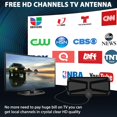 thumbnail image 3 of Antenne TV Numérique Amplifiée UHD Intérieure, Antenne TV 4K Intérieure 3600 Miles Réception HDTV avec un Câble, 3 of 5