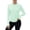 Mint Green, variant on Womens UPF Sun Protection Hoodie Shirt Long Sleeve Fishing Hiking Outdoor UV Shirt Lightweight Breathable Loose Fit Cycling Sun Clothing Wrinkle Resistant Windproof Skin Friendly Coat