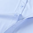 thumbnail image 6 of Cloudstyle Men's Non-Iron Slim Fit Dress Shirt - Breathable Wrinkle-Resistant Business Casual Shirt for Year-Round Office Wear, 6 of 12