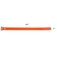 thumbnail image 2 of Secure Cable Ties 18 x 1 Inch Orange Cinch Strap with Eyelet - 5 Pack, 2 of 4
