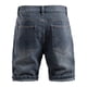 thumbnail image 3 of pstuiky Pantalones cortos para hombre, Pantalones cortos de mezclilla para hombre, de pierna recta, cinco cuartos, de color liso Pantalones cortos deportivos para hombre, 3 of 3