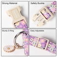 thumbnail image 3 of Collar para perro DOGWONG con estampado de flores ajustable de 10 a 16 pulgadas, 3 of 6
