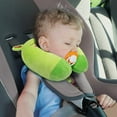 thumbnail image 2 of LIZEALUCKY Toddlers U-Shape PP Cotton Neck Pillow, Frog, 2 of 7