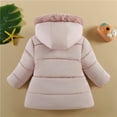 thumbnail image 5 of XBASW Baby Toddler Girls Winter Coats Hooded Thick Jacket Warm Cotton Jackets Outerwear for Girls 1-5Y, 5 of 11