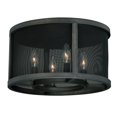 thumbnail image 1 of Wicker Park 15 in. Flush Mount - Warm Pewter, 1 of 1