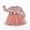 Pink, variant on Baby Girls Flower Dresses Long Sleeve Mesh Panel Cute Dress for Party