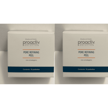 Proactiv Pore Refining Peel Pore Minimizer, Exfoliates 15 Single Use Pads 3 Boxes 45 Total (Best Pore Refining Products)