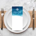 thumbnail image 3 of Koyal Wholesale Navy Blue Watercolor Nautical Printable Wedding Paper Menu Cards for DIY Printer, Pack of 52, 3 of 5
