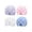4 Pack-02, variant on Zukuco Newborn Hats for Girls Baby Hats Newborn Hospital Hat Baby Beanie Baby Girl Hats Headbands Bows Nursery Hat, 0-6 Months