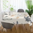 thumbnail image 3 of Yayeee Tablecloths 60" x 90" Rectangle Wrinkle Resistant Party Table Cover, Adorable Bunnies, 3 of 8