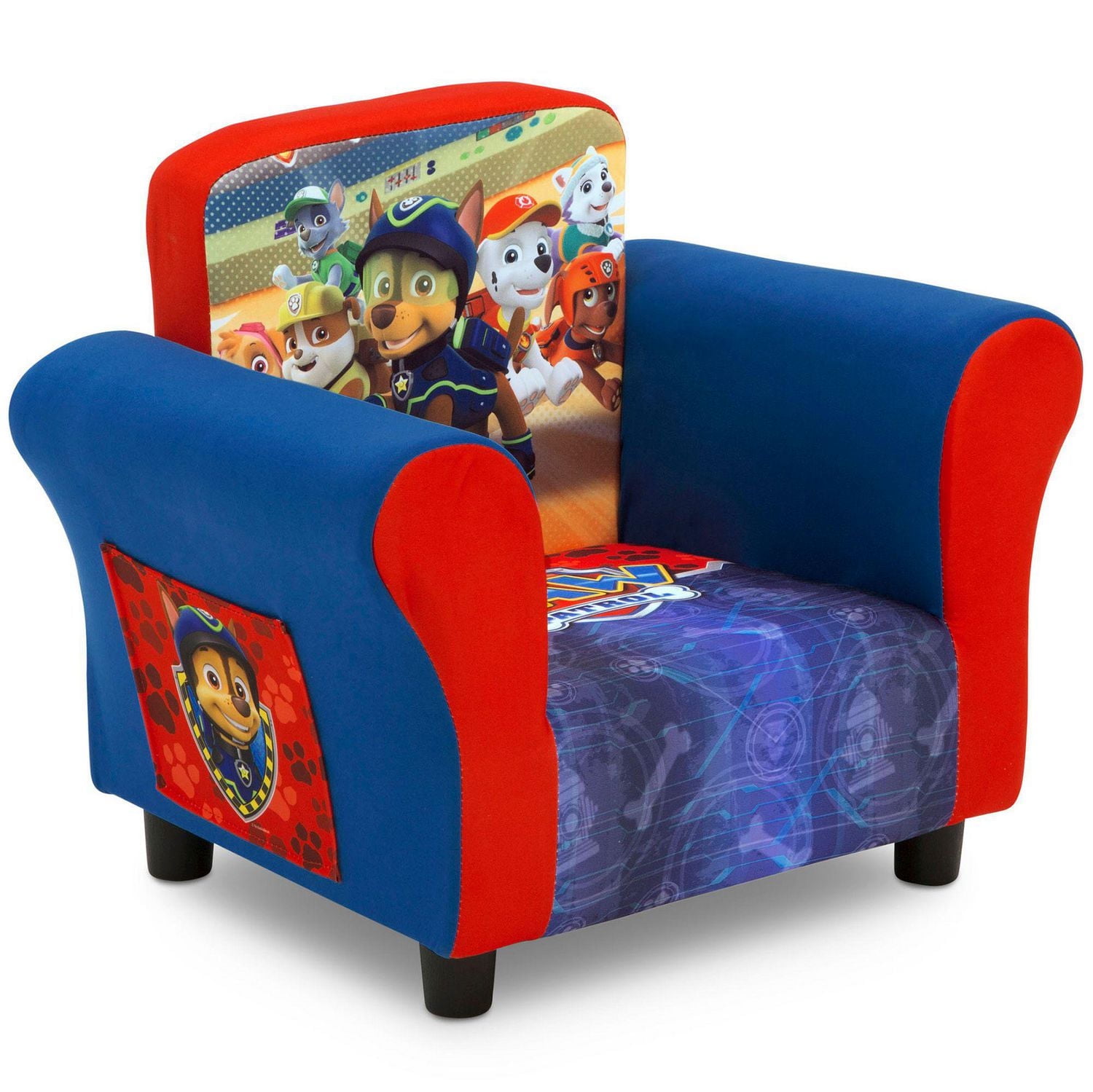 Fauteuil tapissé pour enfants de Nick Jr. Pat’ Patrouille par Delta Children