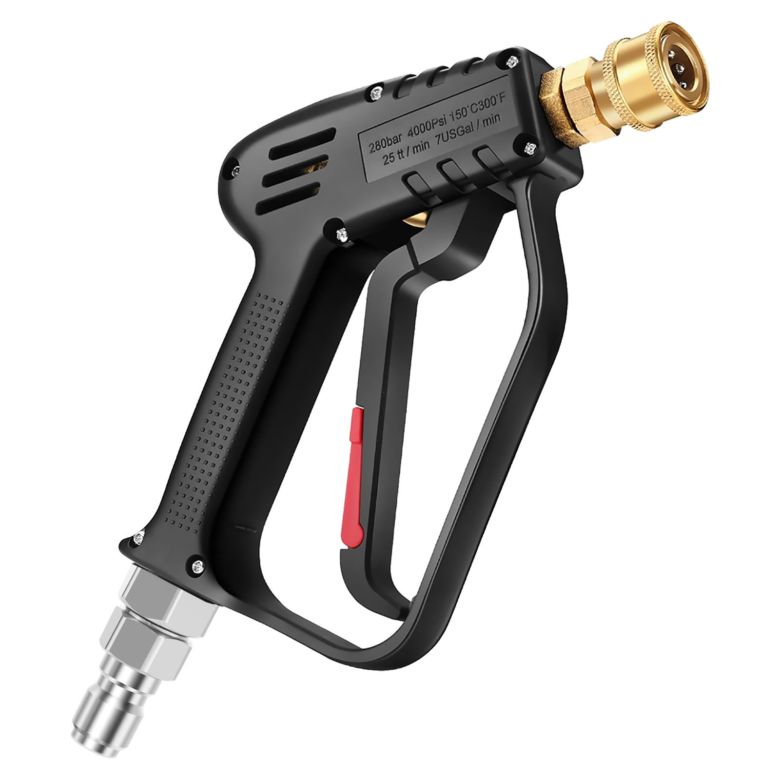 4.5 Pressure Washer Rotary Turbo Nozzle - Rated For 5000 PSI, 4 GPM