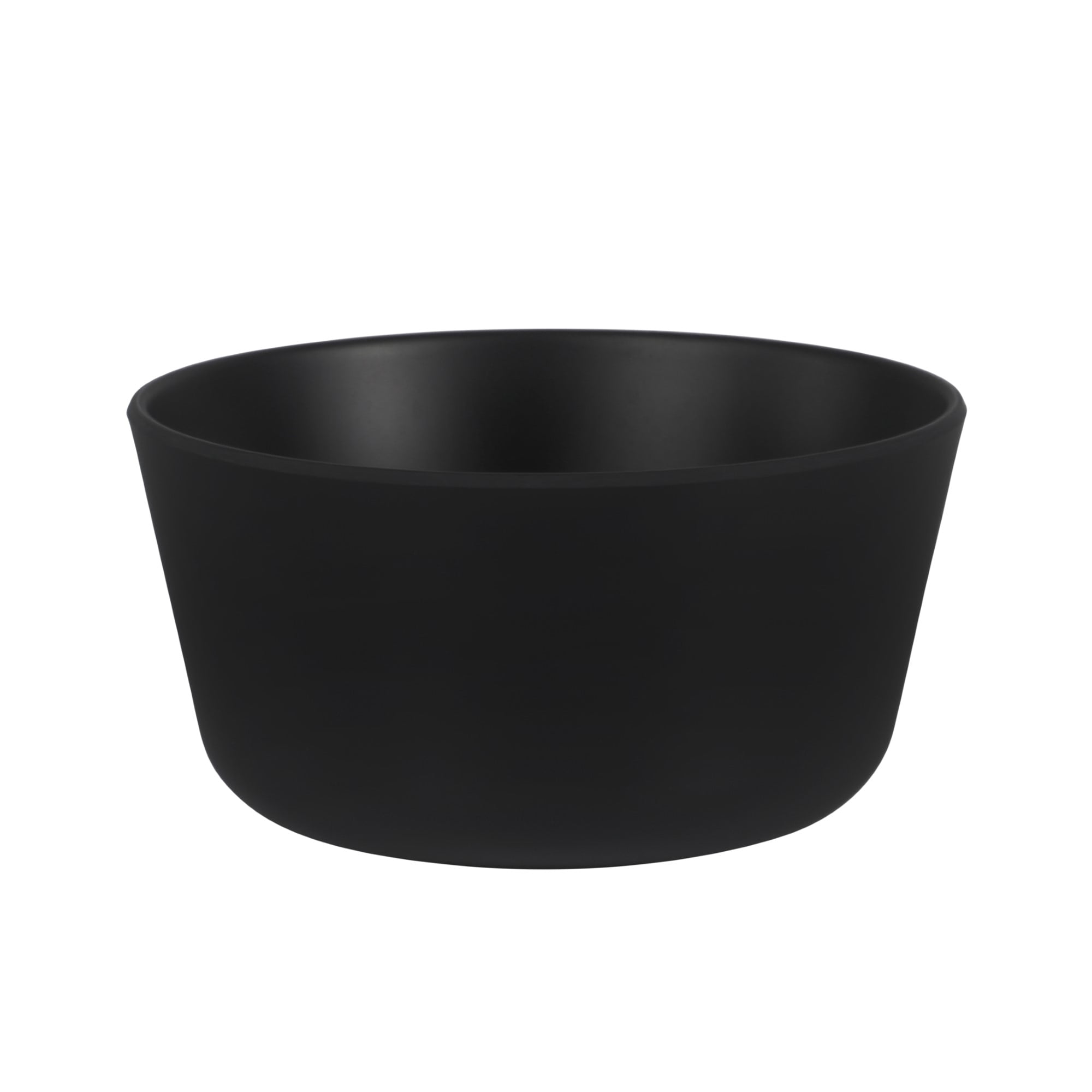 Gibson Home Fairhope 12 Piece Melamine Dinnerware Set - Matte Black