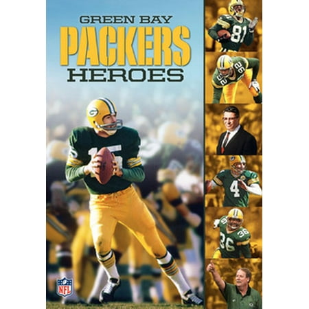 NFL Productions Green Bay Packers Heroes (DVD) (Black Hearts Bay Best Heroes)