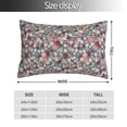 thumbnail image 2 of Salouo Daisies Flowers Pattern Pillow Cases,1PC Pillow Covers with Envelope Closure Decorative Pillow Case for Bed Couch,Pillows Not Included-14"x20", 2 of 6