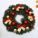 thumbnail image 5 of Corona navideña para puerta de entrada, decoración de invierno, con bolas decorativas para el hogar, fiesta de Navidad, exterior e interior, 5 of 5
