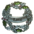 thumbnail image 3 of Blessings of the Season Christmas Wreath Charm With Story Card! (Love), 3 of 3