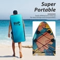 thumbnail image 2 of Trilenars InflatableVertical Paddle Board, Extra Wide 11’x33x6 Paddle Board with Backpack, Waterproof Bag, Repair Kit, Adjustable Paddle Board, Leather and Hand Pump for Youth & Adults, 2 of 7
