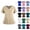 16# Beige, variant on V-Neck Scrub Tops Women - Stretchy 4-Pocket Nurse Scrubs with Medical Uniform Fit Dark Blue 4XL