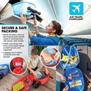 Kiddietotes 20 Child Hardside Kids Travel Luggage