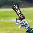 thumbnail image 4 of Funda de madera para palos de golf, antiarañazos, ligera, regalo para golfistas. Negro para híbrido, 4 of 6