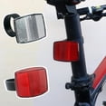 thumbnail image 4 of Bike Front and Rear Safety Reflector, Plastic Bike Rear Reflective Light Warning Board, Night Riding Reflector Pendant for Bicycle Safety Decoration, 4 of 9