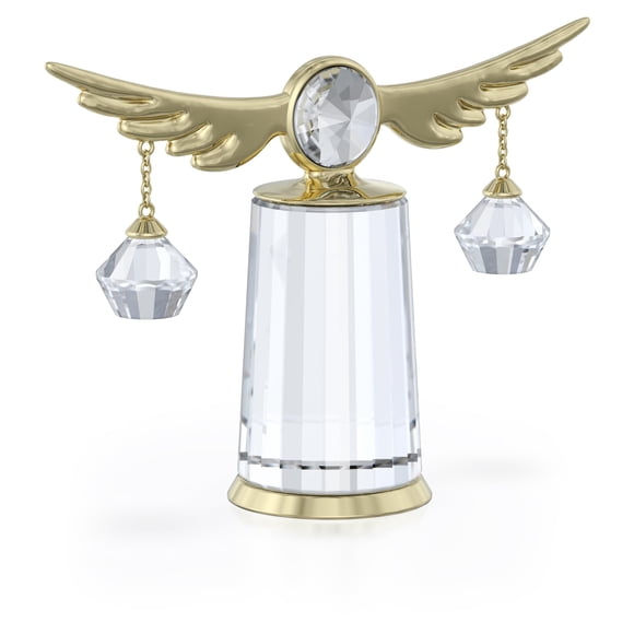 Figura Swarovski Zodiac Libra con metal dorado