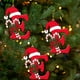 thumbnail image 3 of Colgante de árbol de Navidad de acrílico 2D con letras | Juego de 26 adornos con iniciales del alfabeto para decoración navideña, 3 of 6