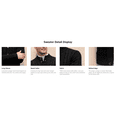 thumbnail image 4 of Iceglad Mens Long Sleeve Stand Collar Cardigan Sweaters Button Down Cable Knitted Sweater, 4 of 10