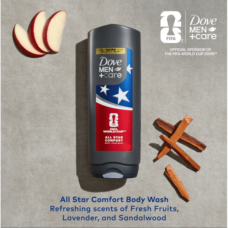Dove Men FIFA Limited Edition All Star Comfort Collection, 3 Count