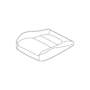 Genuine OE Jaguar Cushion Cover - T4N32582PVJ