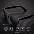 thumbnail image 3 of Polarized Sunglasses for Men and Women Semi-Rimless Frame Driving Sun glasses 100% UV Blocking, 3 of 6