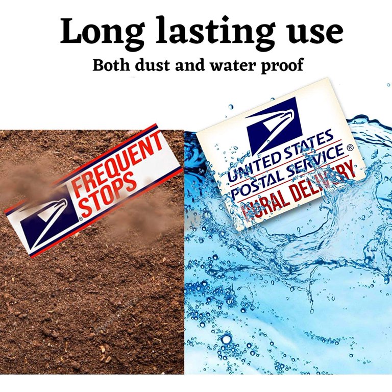 GOLEEX 20-Pack Waterproof Vinyl Stickers For Postal Workers - Fun Decals For Laptop, Car, Water Bottle, Mail Packages
