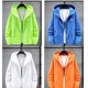 thumbnail image 5 of Queshark - Chaqueta de ciclismo ultradelgada y ultraligera de secado rápido para hombre y mujer, con protección solar y reflectante UV, para verano, 5 of 5