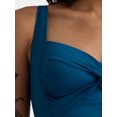 thumbnail image 4 of Embrace Your Curves by Miracle Brands Women's and Women’s Plus Eloise Sweetheart One Piece Swimsuit, Sizes M-2X, 4 of 5