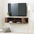 thumbnail image 1 of South Shore City Life 48" Wall Mounted Media Console, 1 of 9