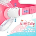 thumbnail image 5 of 2 Pack Kids Swim Goggles Diving Mask for Youth 5-14, Tempered Glass Lens 180° HD View with Nose Cover for Pool Beach, 5 of 6