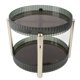 thumbnail image 3 of Double Layer Rotating Makeup Organizer Multifunctional Rotating Cosmetic Shelf for Home Translucent Green, 3 of 5