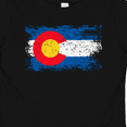 thumbnail image 4 of Inktastic Colorado Flag Distressed Look Boys or Girls Baby T-Shirt, 4 of 5