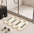 thumbnail image 7 of Blukids Washable Area Rug Modern Entryway Kitchen Non Slip Throw Rug Living Room Bedroom Indoor Doormat Small Soft Thin Simple Carpet for Entrance Dining Room Bathroom,23×15.7 inch(Beige), 7 of 7