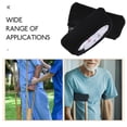 thumbnail image 3 of BESTYASH 2Pcs Washable Black Cotton Mesh Crutch Covers Soft Comfortable Underarm Padding, 3 of 8