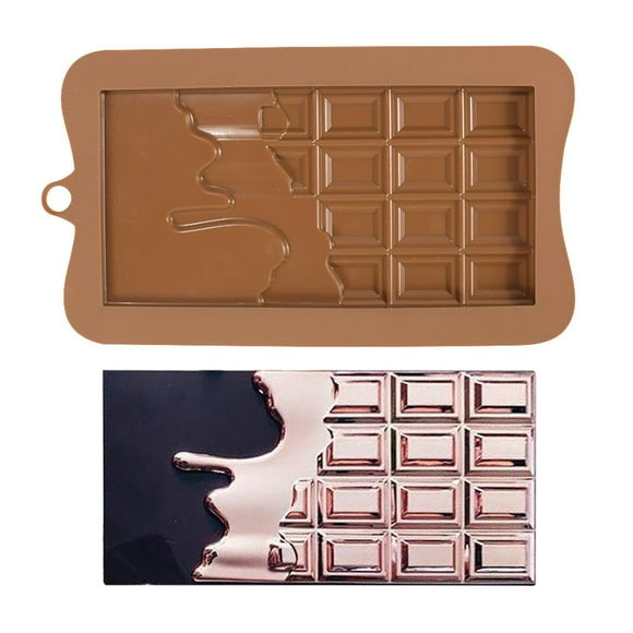 Molde de Silicone Chocolates Molds Molde de Chocolate para Barras Profundas, Molde de Chocolate para Barritas, Molde de Chocolate de Silicón para Crear Chocolate, Molde de Chocolate para